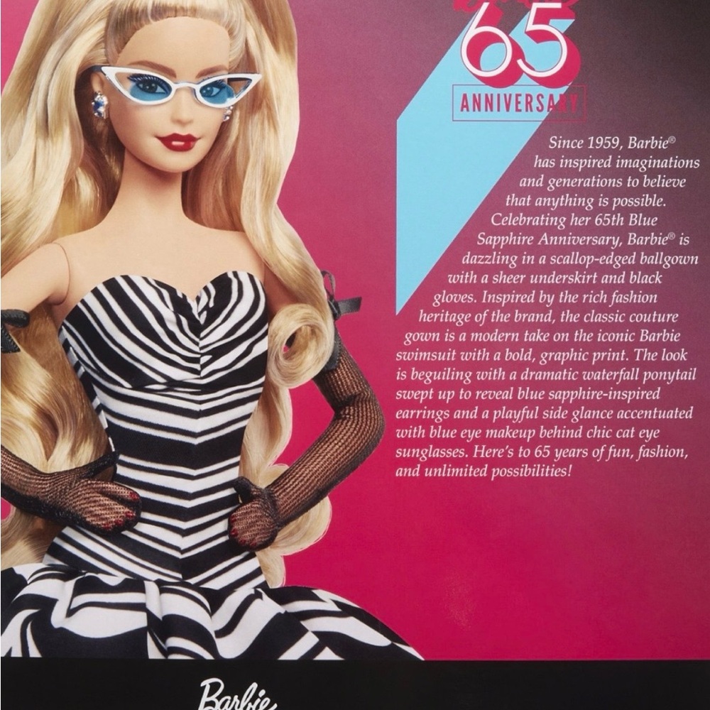 Barbie 65th Anniversary Doll (Blonde)